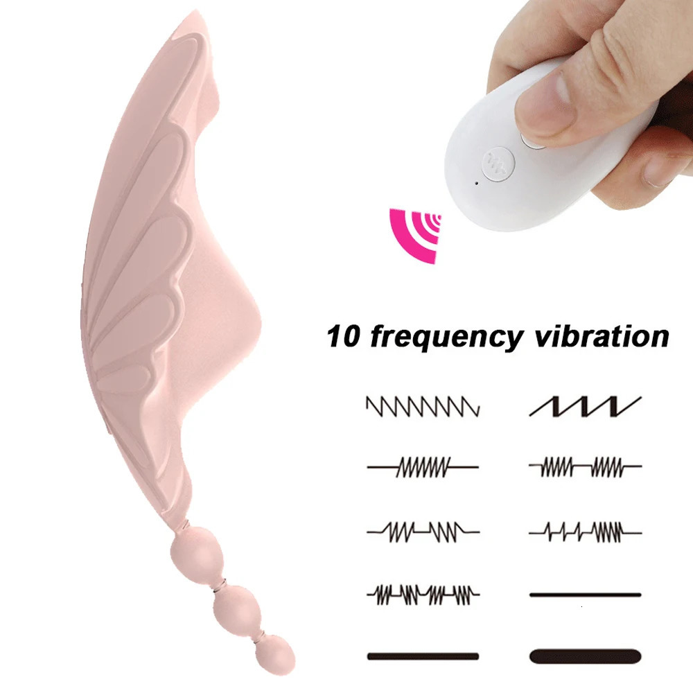 Butterfly Vibrating Eggs Women Wearable Vibrators Wireless Remote Control Sex Toys Female Orgasm Masturbator for Adult Sexy Tool 241209