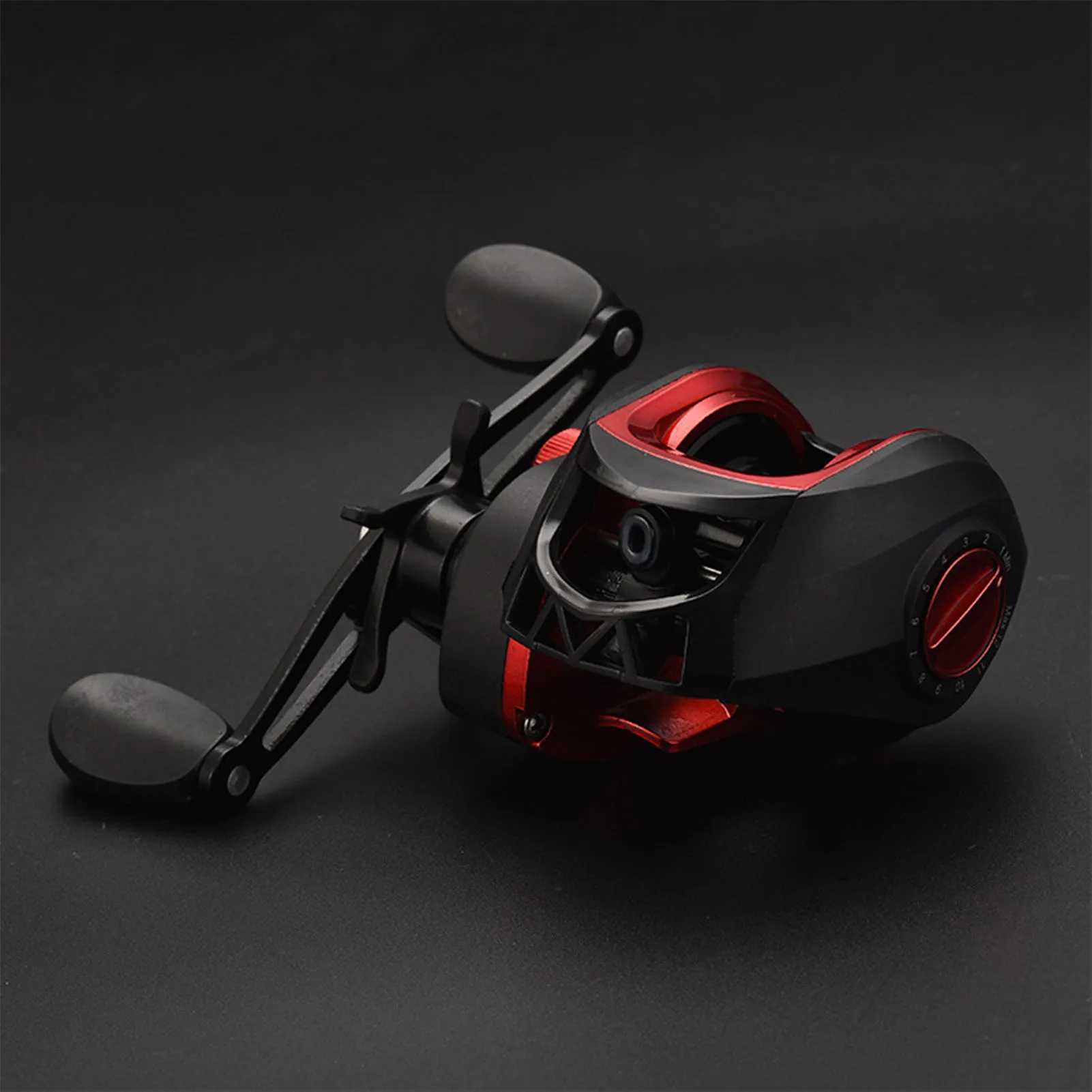 Baitcasting Reel Baitcasting Reel Metal Long Cast Powerful Lightweight Baitcaster Fishing Reel for Saltwater FreshwaterXJ241209