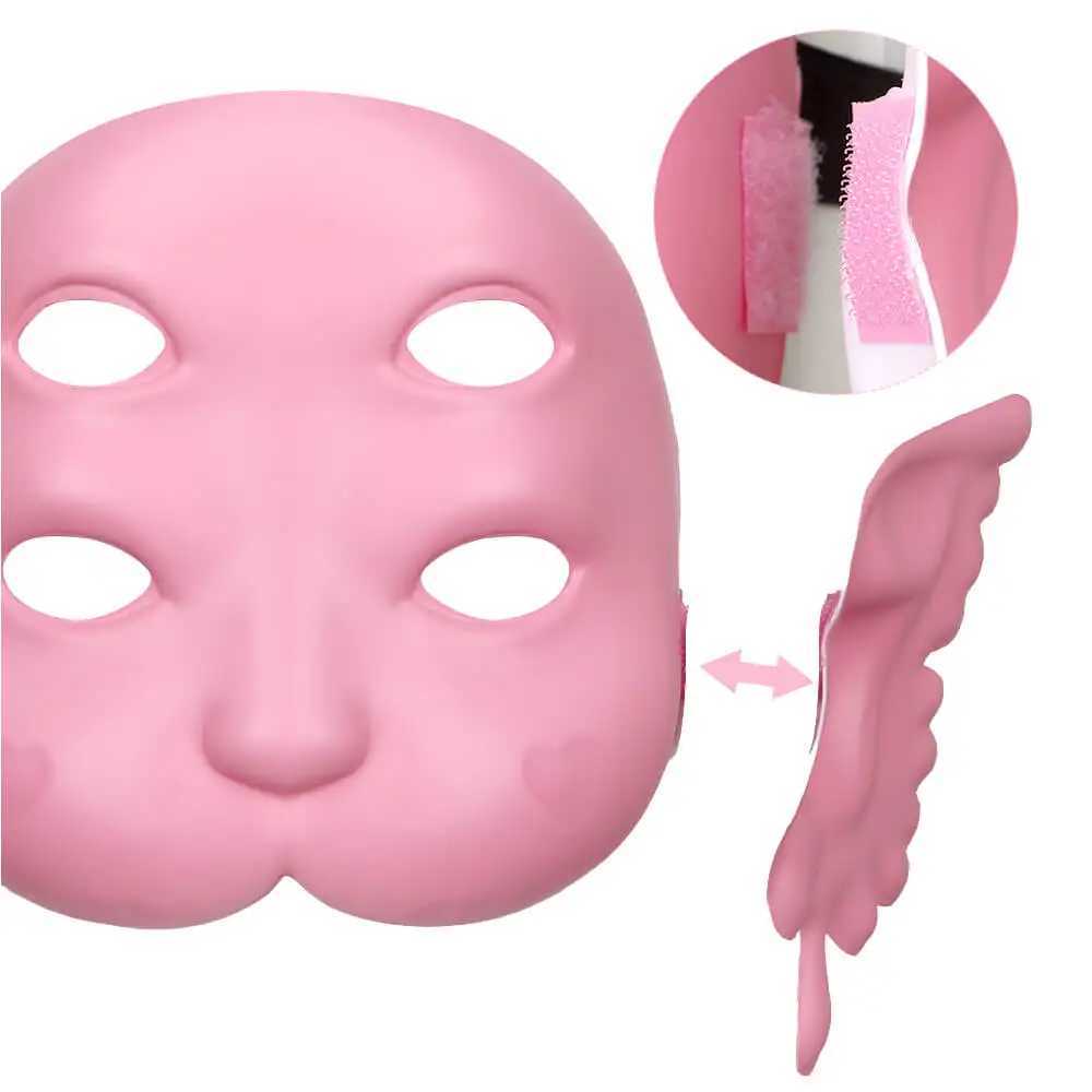 3pcsMelanie Martinez Portals Mask Cosplay Props DIY Pink MASK Halloween Party AccessoryXJ241209