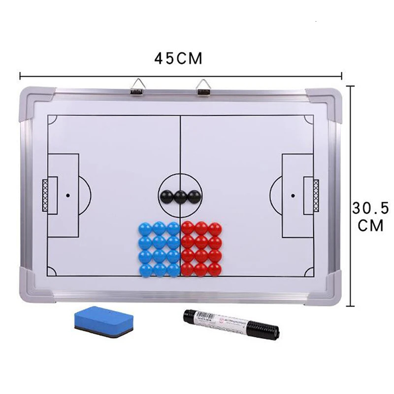 Tactical magnetic board for football strategy football board wall mounted game training beach teaching board 241206