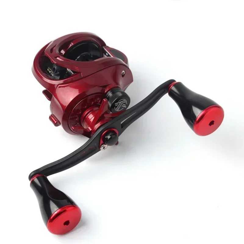 New fishing reel hand Alloy Aluminum doub rocker ngth 130mm 7*4/8*5mm ho suit Dai/Shi/Ab reel hand DIY accoryXJ241209
