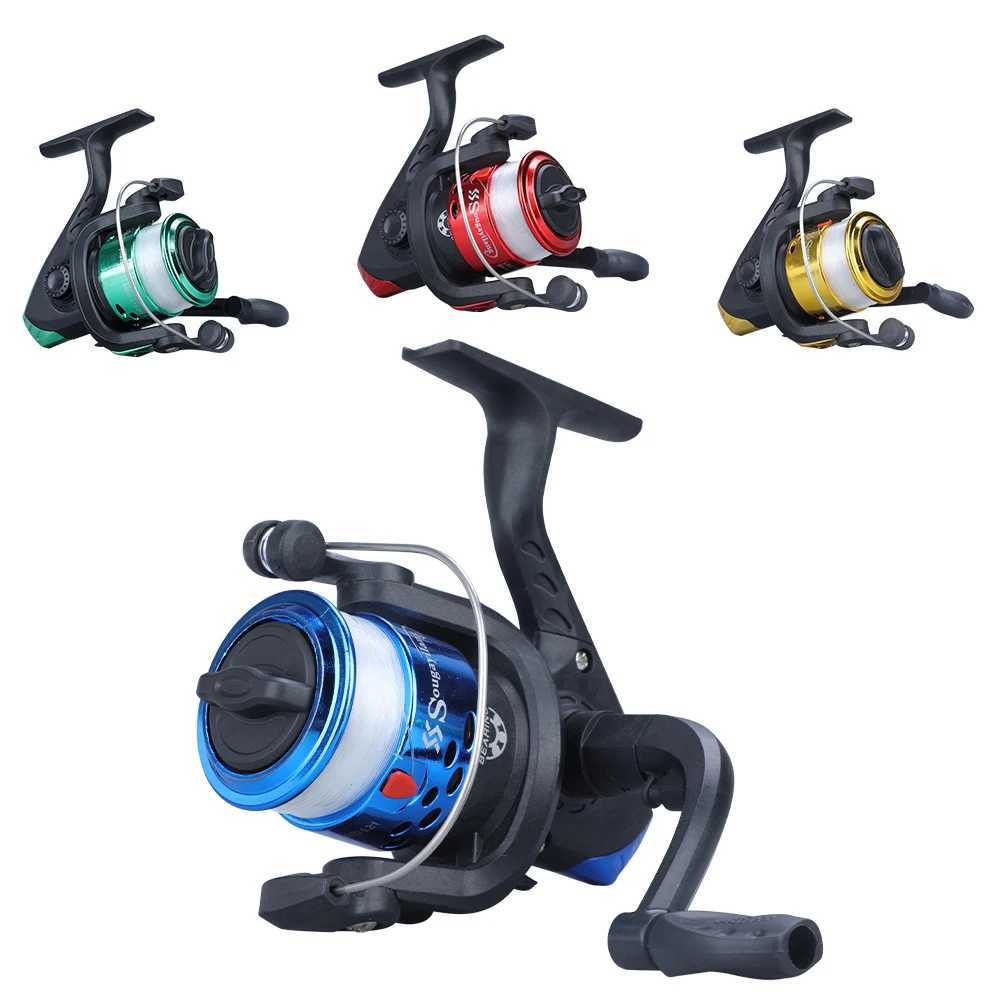 Sougayilang Mini Spinning Reel High Speed 5.2 1 Strong Gear Ratio ft / Right Interchangeab Lure Ice Fish Reel Novice ScrollXJ241209