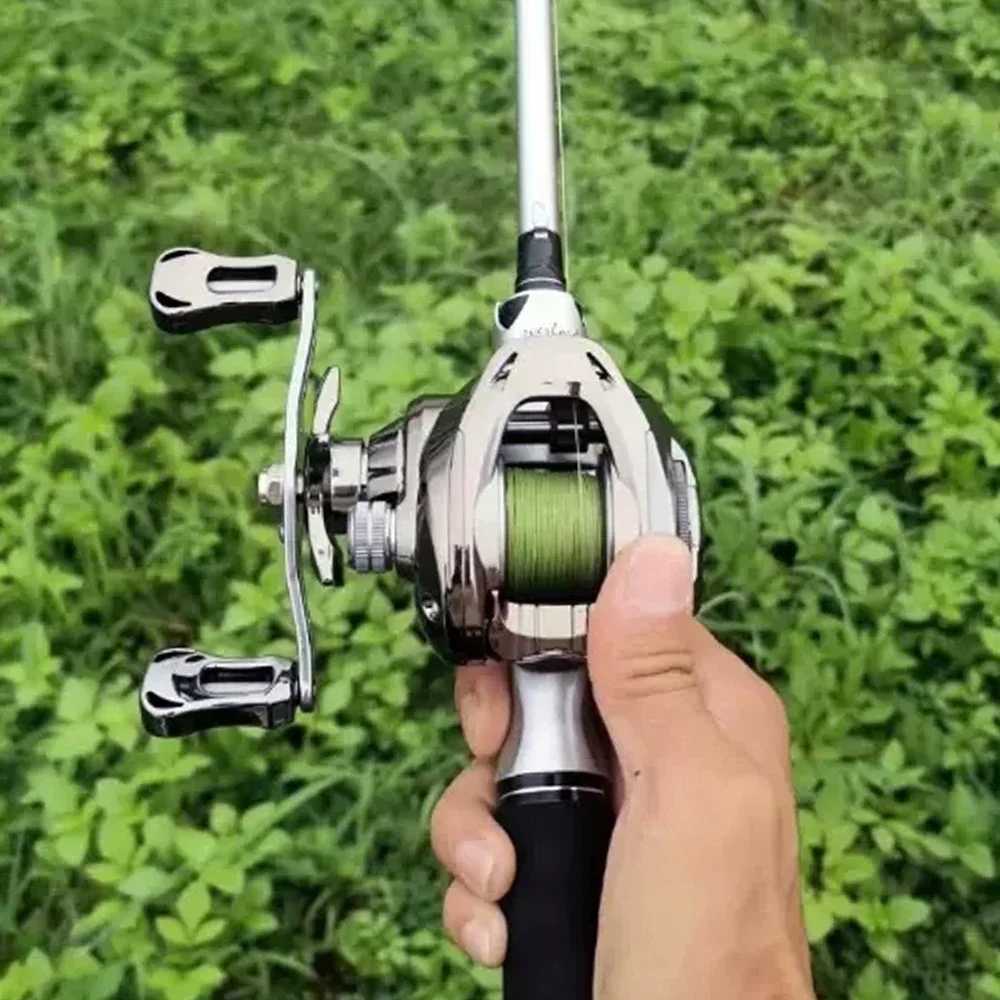 6.3 1 Gear Ratio Anti Seawater Corrosion Baitcasting Fishing Reel 12Kg/26Lb Max Drag Casting Reel with Metal SpoolXJ241209