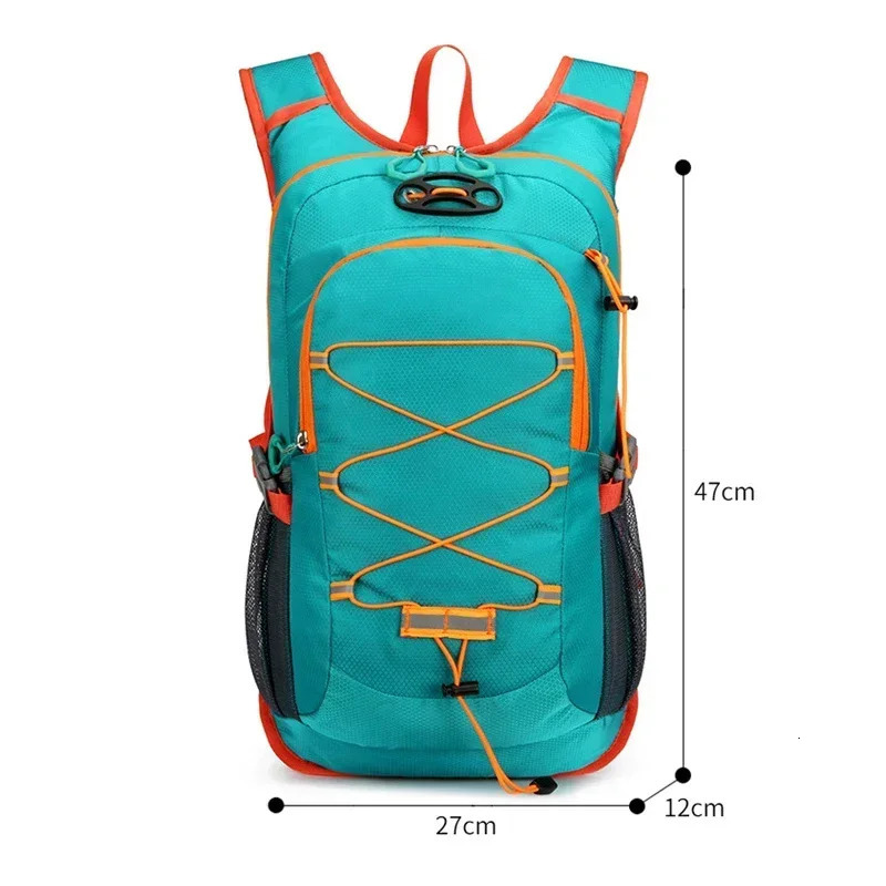 Large Capacity Hiking Camping Mountaineering Bag Outdoor Travel Backpack High Density Waterproof Nylon Sports Shoulder Bag 241209