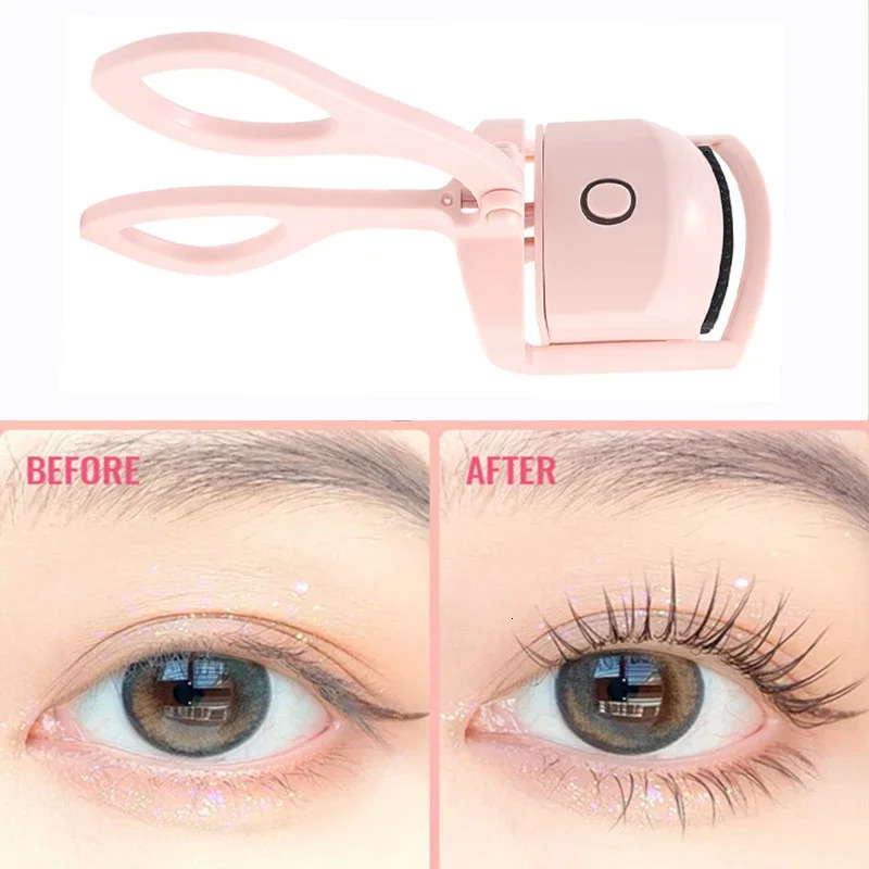 Electric Heated Eyelash Curler emperature Control Charging Durable Curling And Shaping Not Hurting Long Eyelashes Makeup Tools 241209