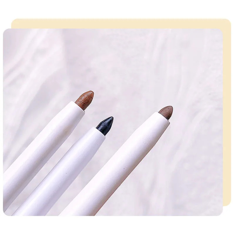 Waterproof Brown Ultra-thin Eyeliner Gel Pencil Quick Dry Smooth Eye Liner Long Last Lower Eyelash Pen Korean Makeup Cosmetics 241209