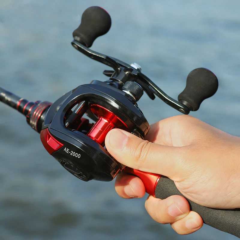 Baitcasting Reel 6.3/7.2 1 8KG Max Drag Fishing Reel For Bass in ocean environment 48 Hours Reel Fishing AccoriesXJ241209