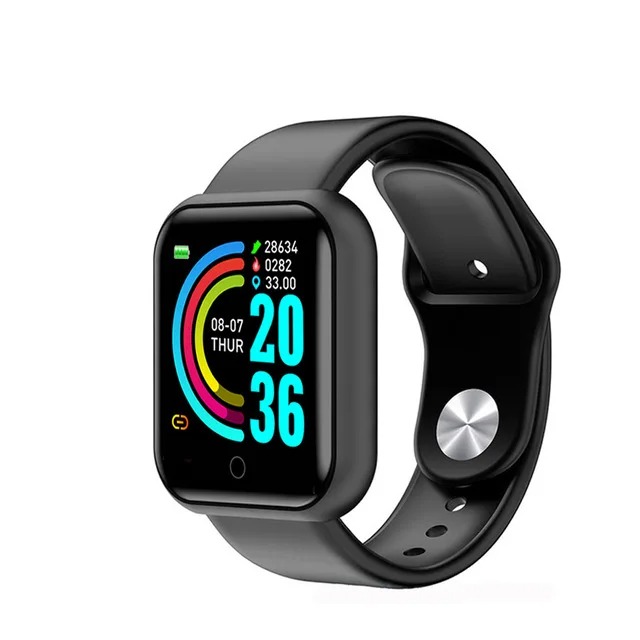 Smart Watch with SpO2/Sleep/Fitness Tracker, Call/SMS Alerts Health Monitor & App Notifications iOS/Android Compatible