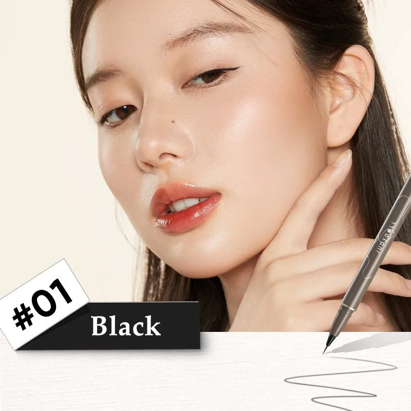 JUDYDOLL Liquid Eyeliner Waterproof Long Lasting Eye Liner Eyebrow Lower Lashes Pencil Quick Dry Not Bloom Natural Cosmetic Tool 241209