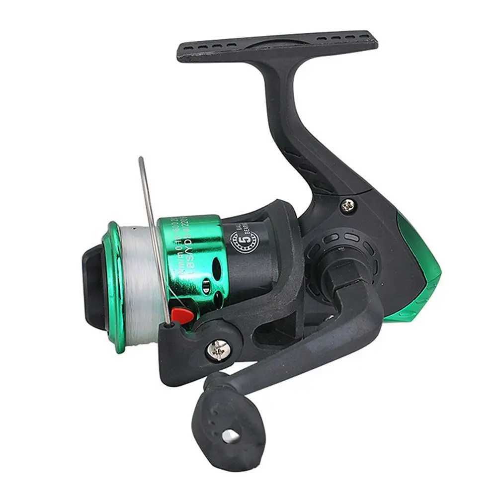 Portab Drag Fish Wheels Ultralight Fishing Reel Gear Ratio 5.2 1 Spinning Reel With 60m Fishing Line Angling SuppliesXJ241209