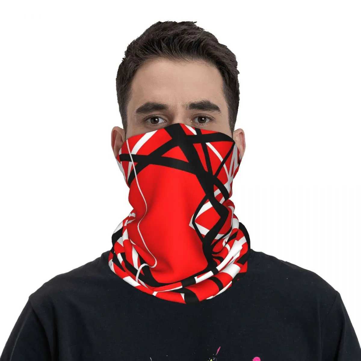 3pcsVan Halen Fashion Bandana Cool Fashion Punk Bicycle Mask Hunting Fishing Dustproof Balaclava Design Soft Bike Face Cover MaskXJ241209