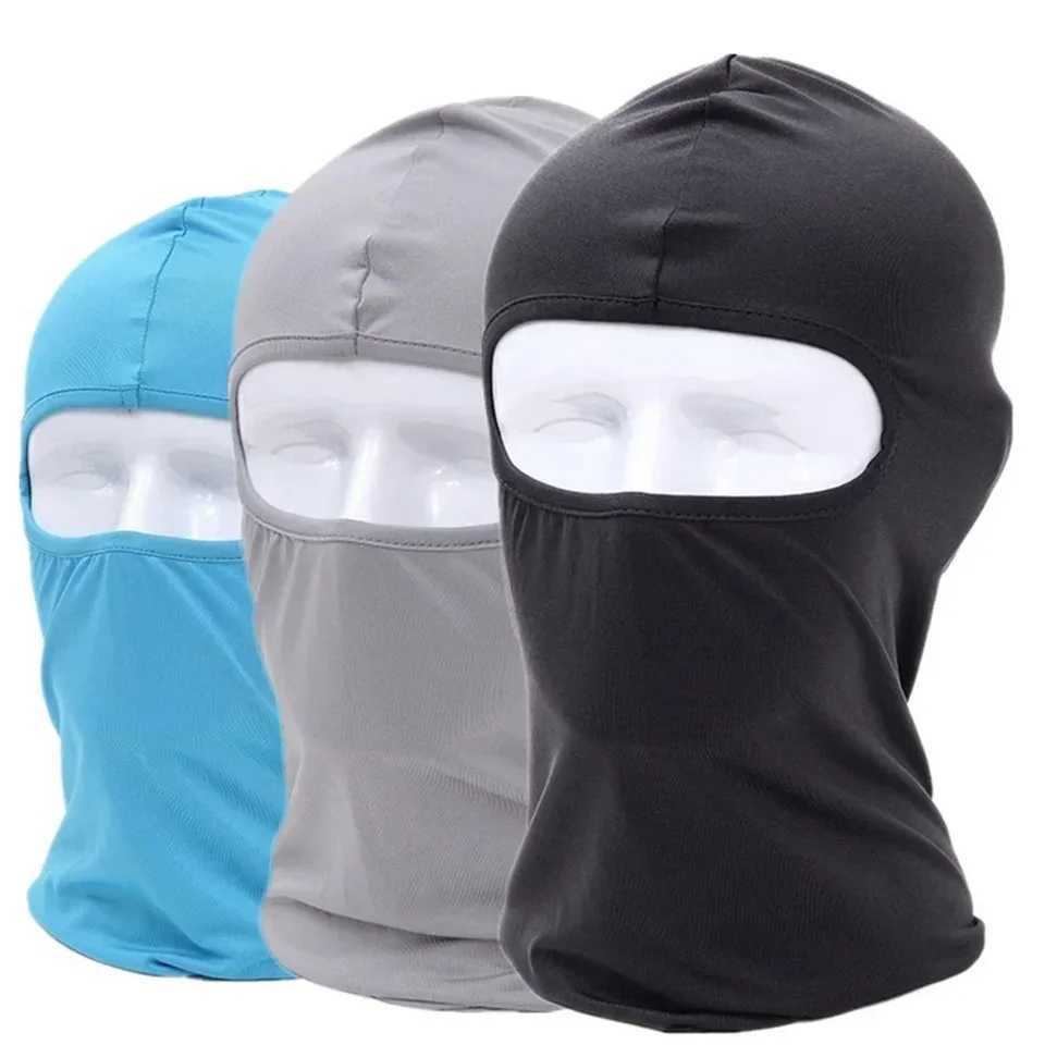3pcs1x Balaclava Motorcycle Face Mask Helmet Bandana Hood Ski Neck Full Face Mask Windproof Dustproof Face-Shield Mens Biker MaskXJ241209