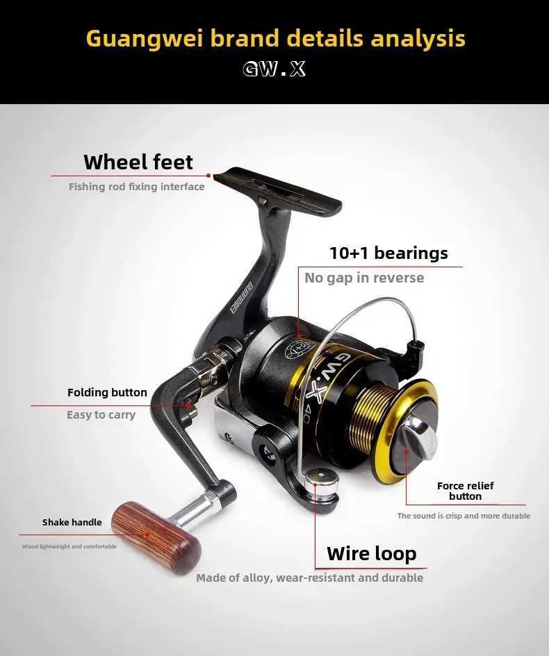 Baitcasting Carp Reel Spinning Fishing Goods Sea Gear Tools Lures Jigging Reels Ultralight Spools Accories Equipment IceXJ241209