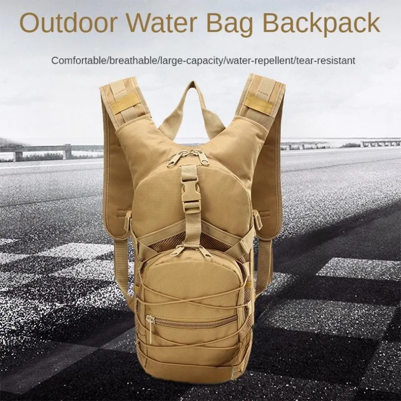 3L Bladder Tactical Hydration Pack Backpack Hiking Water Backpack Outdoor Off-road Cycling Water Backpack 241209