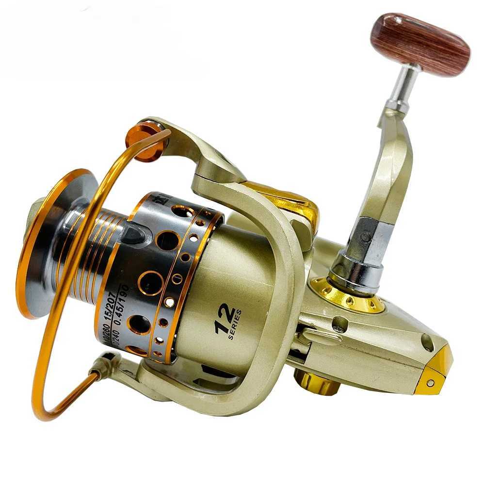 1000 2000 3000 4000 5000 6000 7000Series Spinning Fishing Reel Smooth Metal Spool Long Casting Reel For Sea Fishing Carp FishingXJ241209