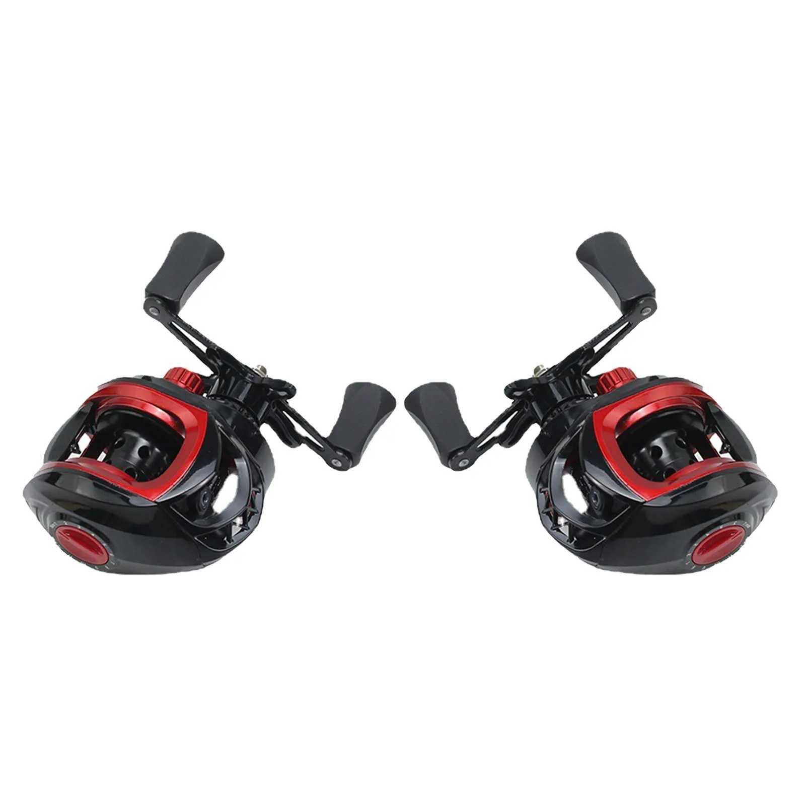 Baitcasting Reel Baitcasting Reel Metal Long Cast Powerful Lightweight Baitcaster Fishing Reel for Saltwater FreshwaterXJ241209