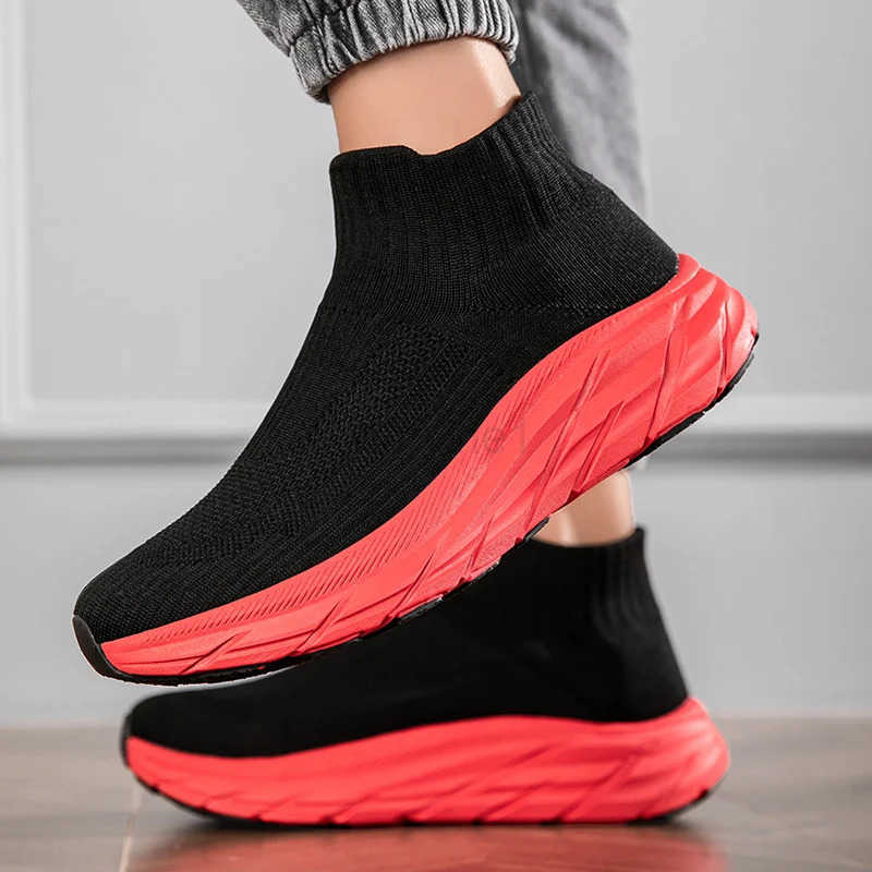Shoes For Wen Designer Sock Shoe Tenis Socks Sneakers Non-slip Thick Soled Zapatillas Breathable Fem Light Teni Luxury Shoe Z241209