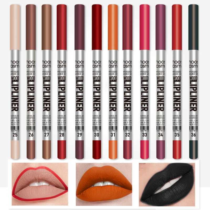 Lip Liners Pencil Long Lasting Lip Profiler Waterproof Contour Women Matte Lip Line Pen Daily Outdoor New Beauty Christmas GiftXJ241209