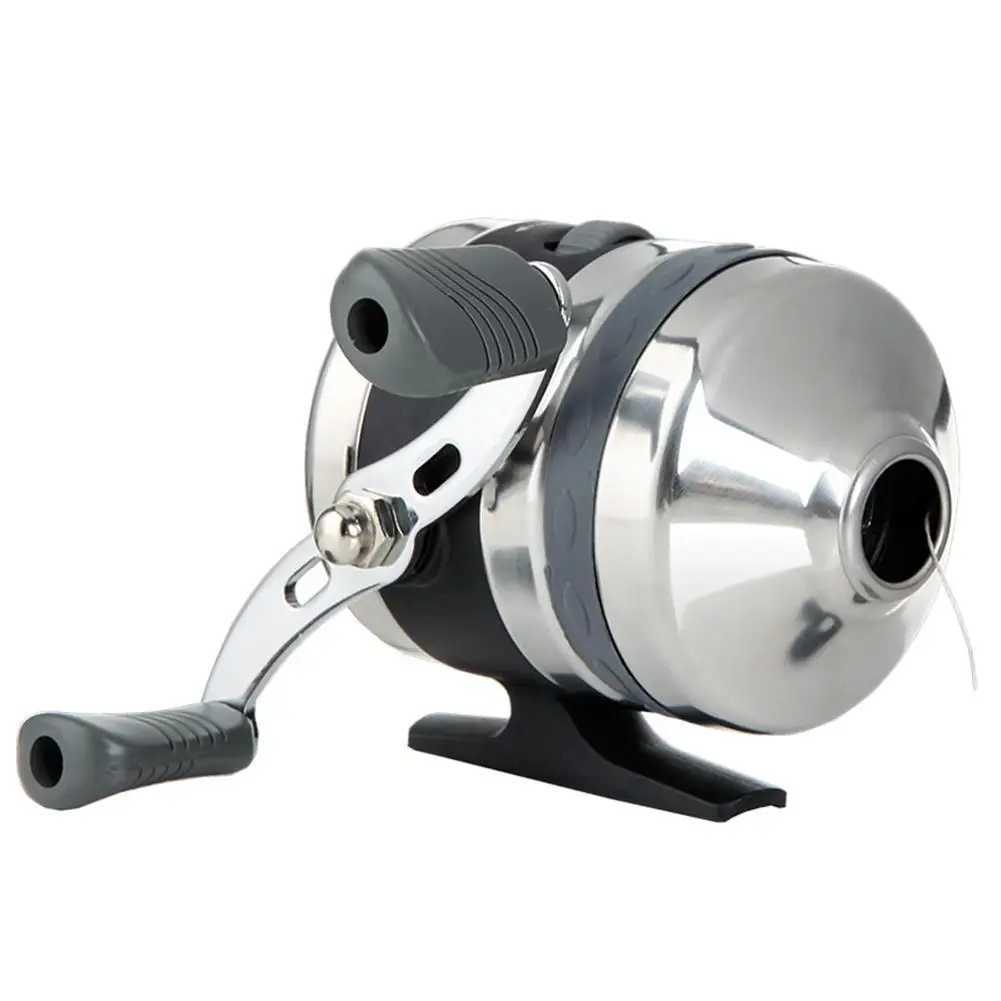 Fishing Reel Stainss steel Closed Wheel BL25 Outdoor Slingshot Shooting Stainss steel Line Cup Spinning Fishing ReelXJ241209