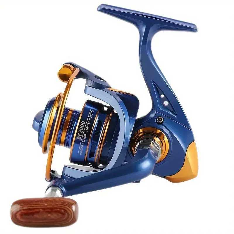 Spinning reel Spool BF1000-7000 5.2 1 Gear Ratio 22LB Max Drag CNC Metal Spool Spinning Fishing Reel For Freshwater SaltwaterXJ241209