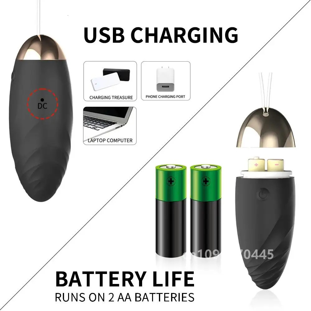 Kegel Ball Wireless Remote Control Vibrating Egg Clitoris Stimulator Vaginal Massage Ball G- Spot Vibrators Sex Toys for Woman 241209