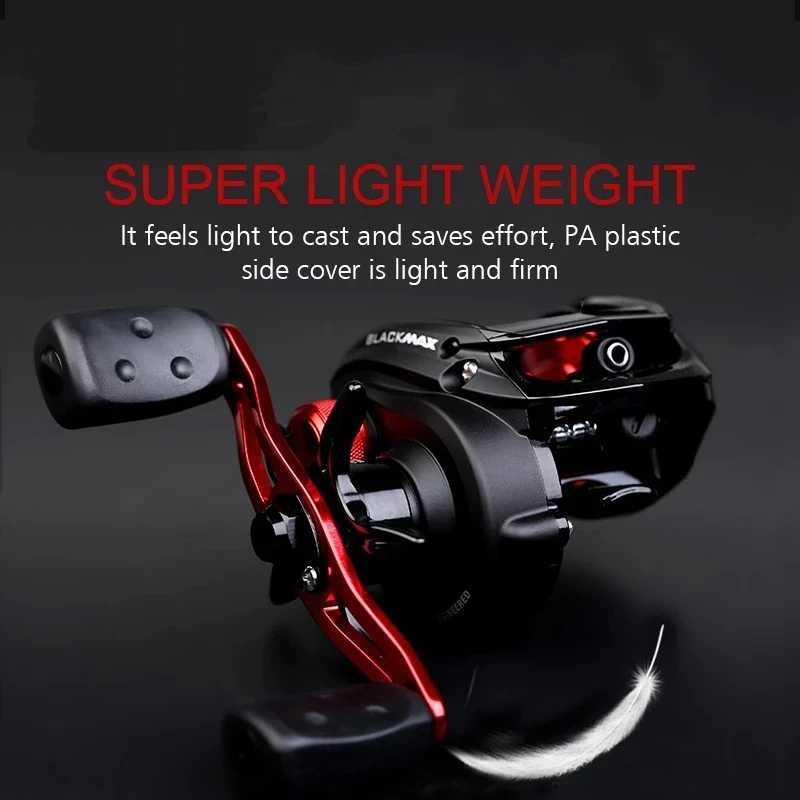 Max3 Right ft Hand Bait Casting Fishing Reel 8BB 7.1 1 207g Drum Trolling Baitcasting ReelXJ241209