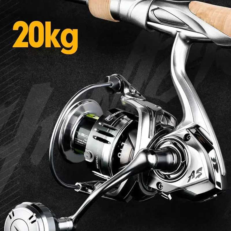 Spinning Fishing Reel 2000/3000/4000/5000/6000 High Drags Saltwater Stainss Metal Coils Series ft/Right Hand Spinning WheelXJ241209