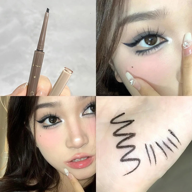 Waterproof Eyeliner Gel Pencil Soft Smooth High Pigment Professional Silky Matte Blue Eyelid Liner Lasting Makeup Tool Cosmetics 241209