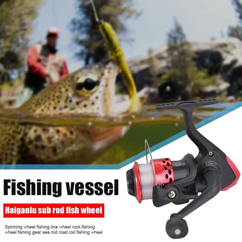 Fishing Reel Spinning Reel Metal Spool Fishing Reel Gear Ratio 5.2/1 Sea Reel Tack for Carp Reel FishingXJ241209