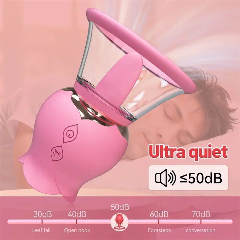 Clitoral Sucking Vibrator Adult Toys Licking Tongue Nipple Stimulator Vagina Massager Female Masturbation Sex Toy for Women 18 241209