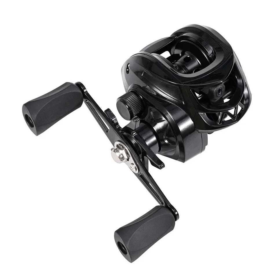 1pc Baitcasting Fishing Reel 7.2/1 Gear Ratio 12LB Max Drag For Saltwater Freshwater 126*100mm Fishing Tool PartsXJ241209