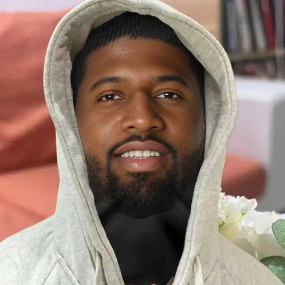 3pcs3D Printed Full Face Visual Mask Elastic Mesh Mask Cosplay Headwear For Men Women Party Simulation Fashion Hat Headgear PropsXJ241209