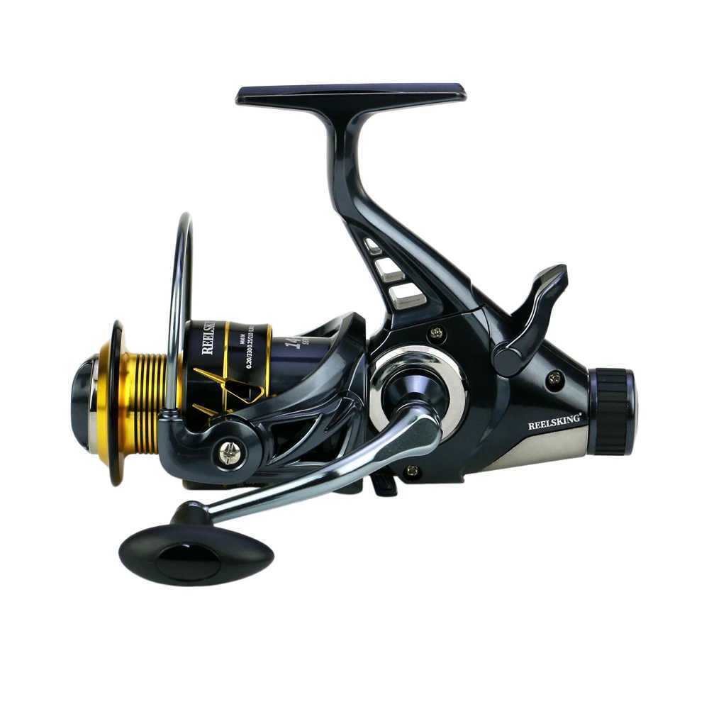 All Metal 4.9 1/5.2 1 Spinning Fishing Reel Freshwater/Saltwater Carp Fishing Reel A/Post Doub Brake Smooth Casting ReelXJ241209