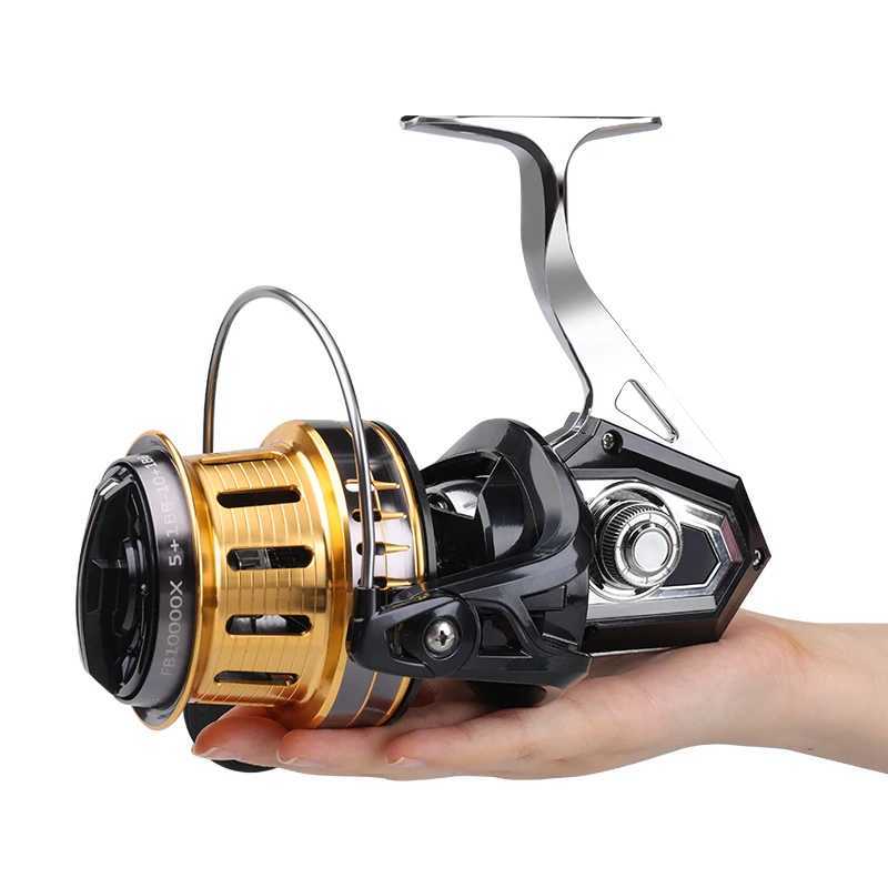 HISTAR Anti Saltwater FB 2500 To 12000 Size Long Casting 5.1 1 10kg To 15kg Drag Power Metal Spool Spinning Fishing ReelXJ241209
