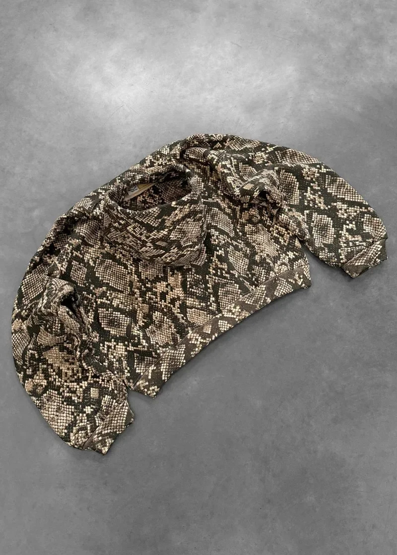 Streetwear Python Graphic Pullover Hoodie Harajuku Gothic Oversized Sweatshirt Y2K Mens Womens Retro Autumn Winter Clothing 241209