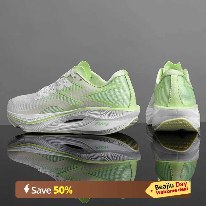 Marath Air Cushi Men Sports Running Shoes Carb Plate Breathable Lightweight Wens Cfortable Athletic Nskid Sneakers Z250318