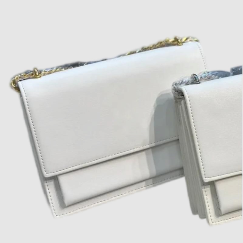 Sunset crossbody bags designer women crocodile leather shoulder bag high quality flap solid color letter plated gold handbag purse xb182 C4