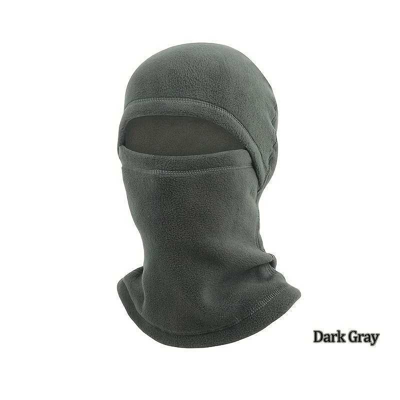 3pcsOutdoor Function Wind Mountaineering Skiing Cold Pullover Cap Windproof Full Face Mask Neck Protection Integrated Sport FaceXJ241209