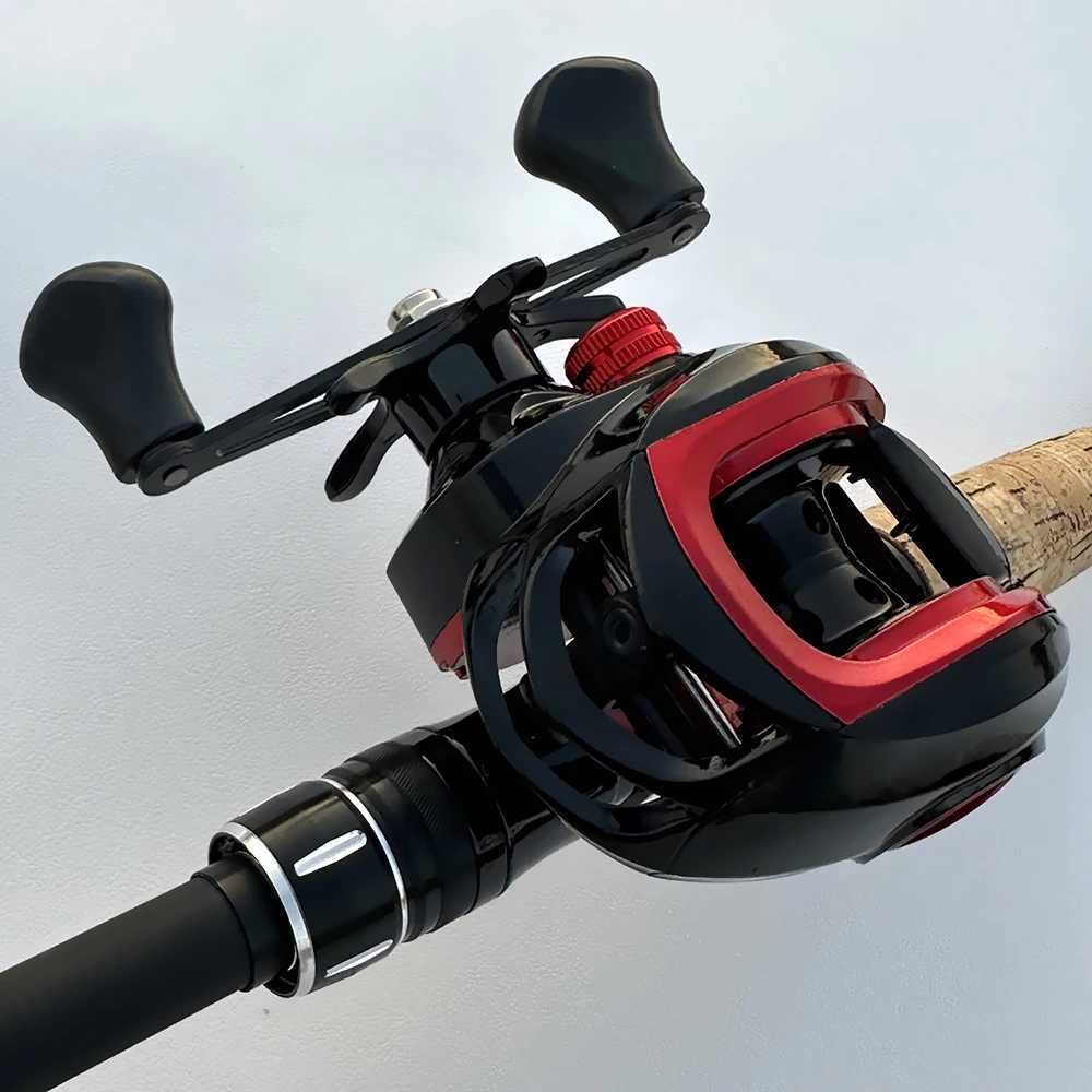 Bait Casting Fishing Reel Ultra Light 7.2.1 Gear Ratio Brake Carp Fishing Baitcasting WheelXJ241209