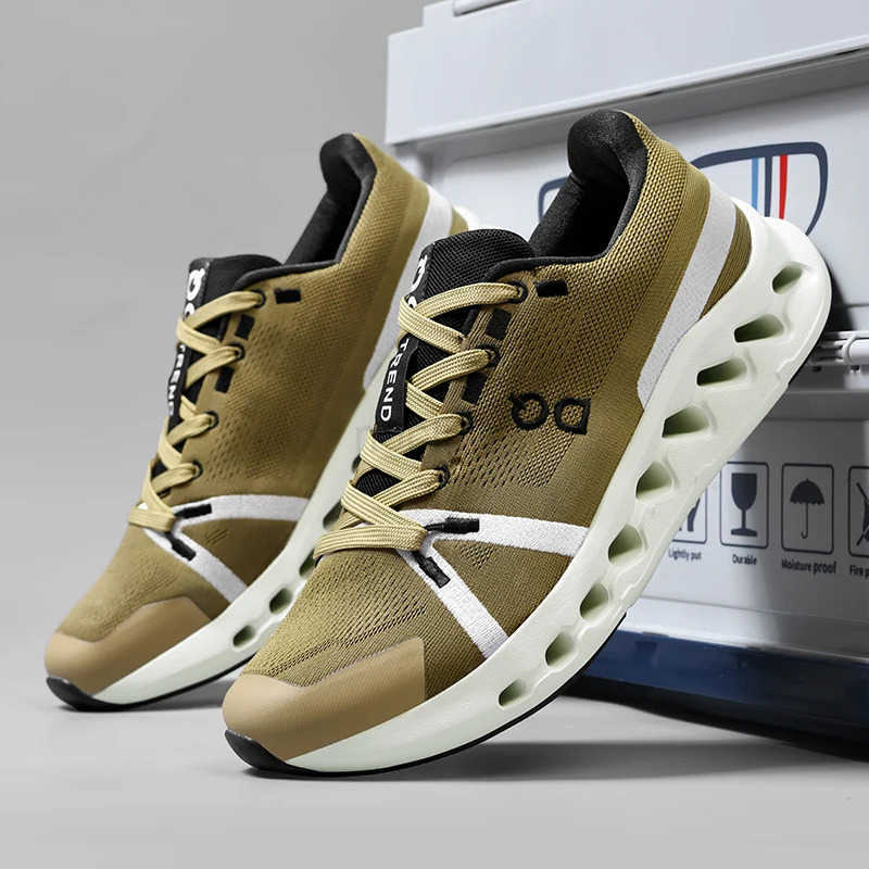 M Cushioning Sneakers NonSlip Casual Sports Shoes Lightweight Mens Walking Running Shoes Hhollow Designarge Z250513