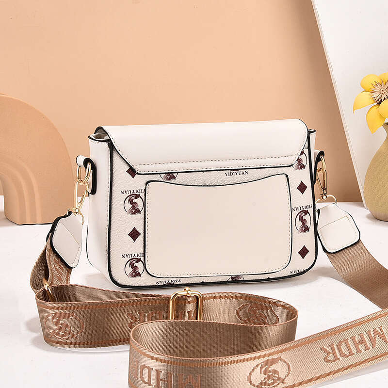 High end handbag for women in the summer of 2024, exquisite printed small square bag, single shoulder crossbody bag