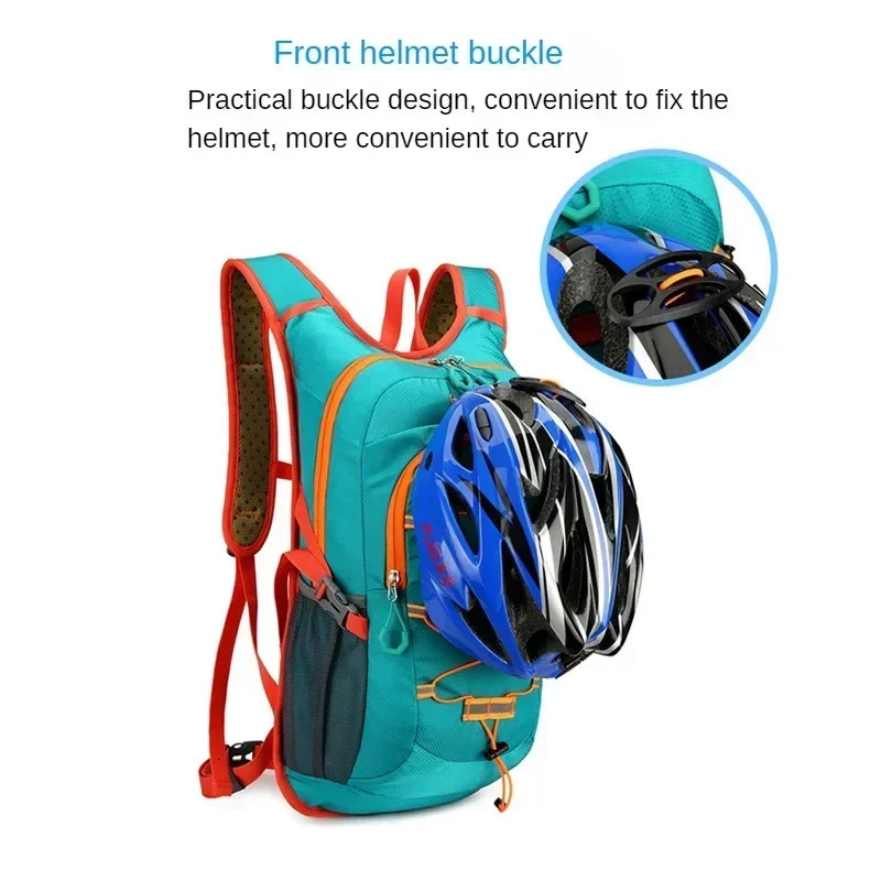 Large Capacity Hiking Camping Mountaineering Bag Outdoor Travel Backpack High Density Waterproof Nylon Sports Shoulder Bag 241209