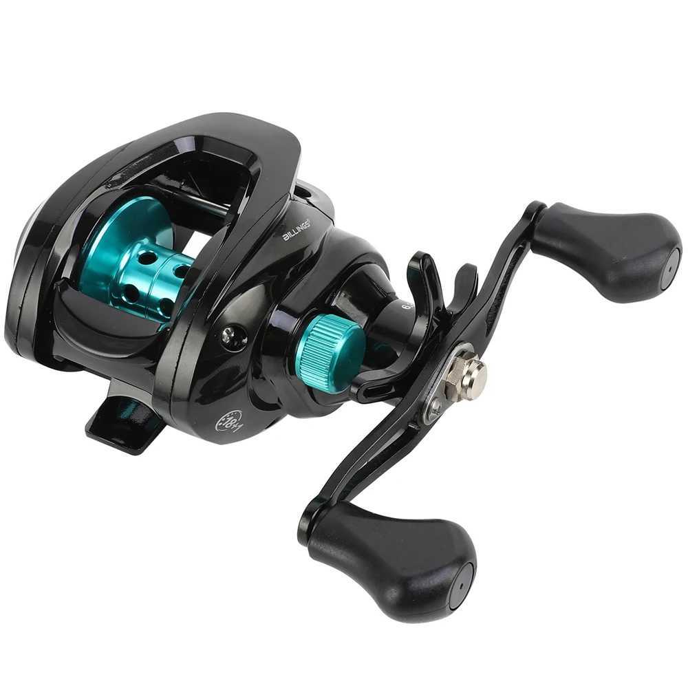 1PCS Green ft/Right hand 8KG Max Drag Fishing Reel For Bass in ocean environment Fishing Wheel Baitcasting Reel fishing toolsXJ241209