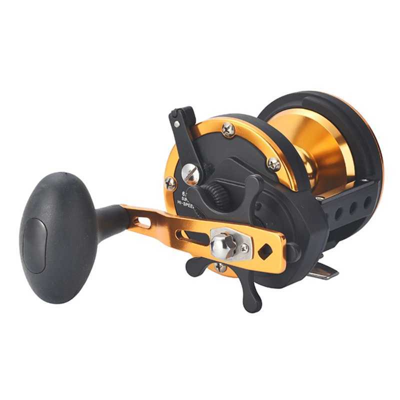 SGT30H/SGT50H Series 6.0 1 Fishing Coil 3+1BB Aluminum Alloy Spool Sea Bass Drum Fishing Reel 25KG Max Drag Fishing TackXJ241209