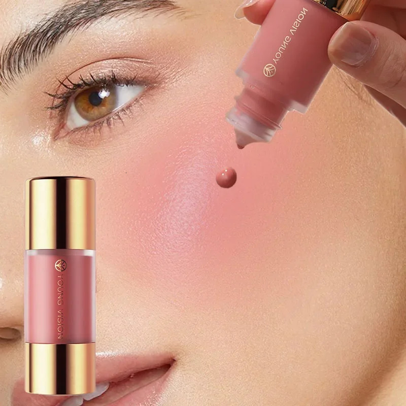 Liquid Blush Soft Matte Liquid Cream Blush Makeup Lightweight Beauty Blush Makeup for Long-Lasting Natural Velvet Liquid Blusher 241209