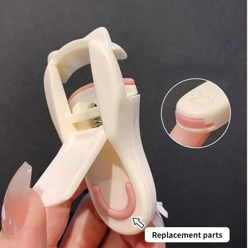 Cat Claw Eyelashes Curler Cute Accessories Tool Fit All Eyelash Shapes Long Lasting Professional for Women Makeup 241209