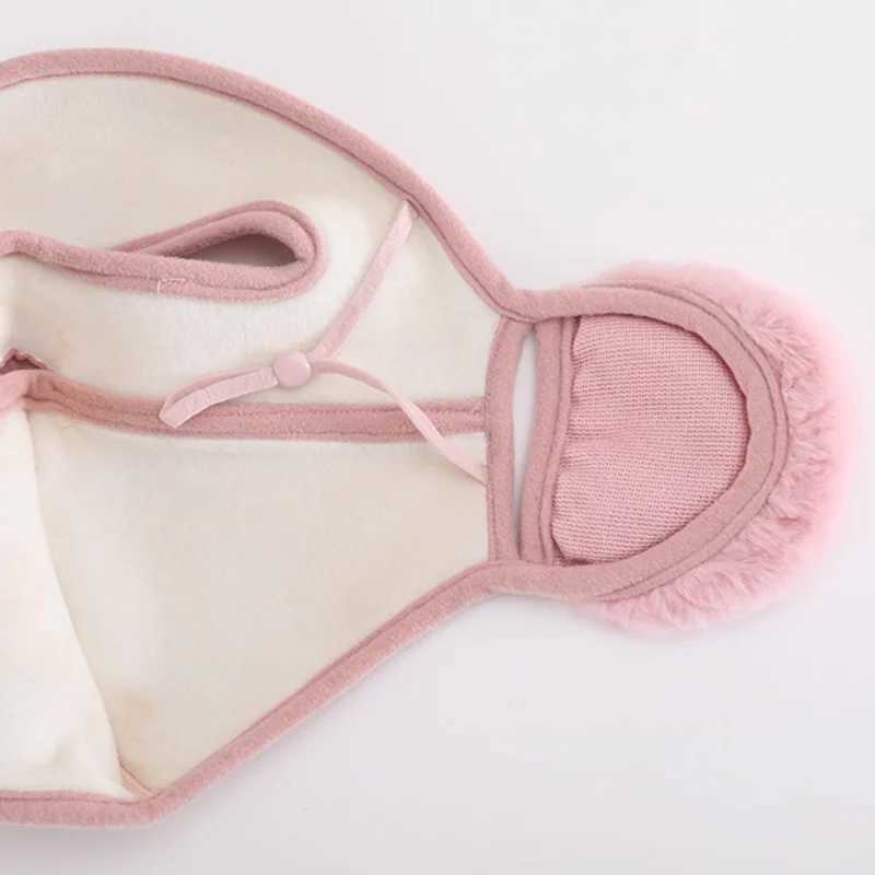 3pcsWinter Windproof Face Cover Ear Protection Outdoor Cycling Ski Warm Mask Breathable Motorcycle Face Warmer For Men WomenXJ241209