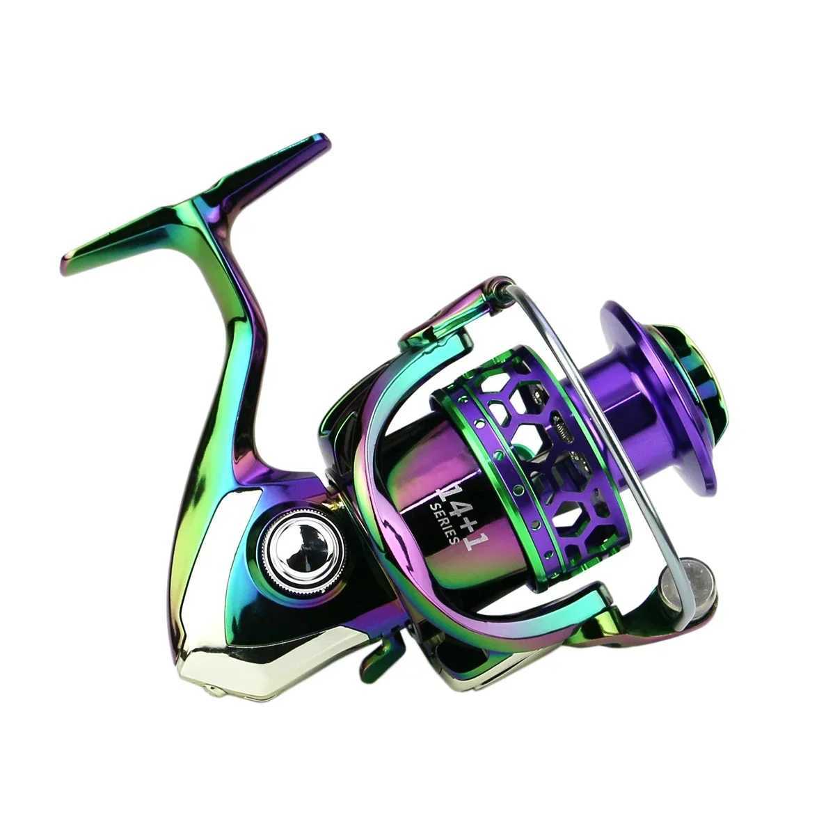 Profional Ultra Light 2000~7000 5.5 1 Gear Ratio 22LB Max Drag All-Metal Rocker Spinning Fishing Reel For Freshwater SaltwXJ241209
