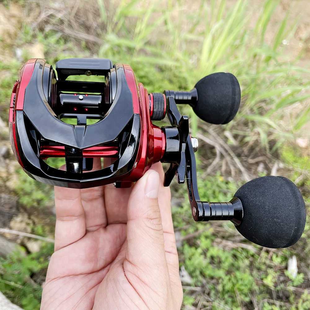 REEL 15 Kg Profional Fishing Reels Baitcast Reels Big Game Baitcasting Jigging Fishing 8+1 BB 6.4 1 Brake Sea BassXJ241209