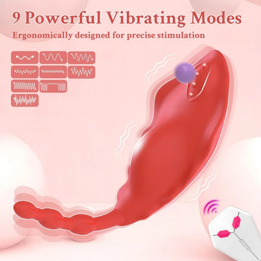 Wireless Bluetooth Anal Vibration Dildo Vibrator for Women APP Remote Control Wear Vibrating Egg Clit Female Sex Toys for Adults 241209